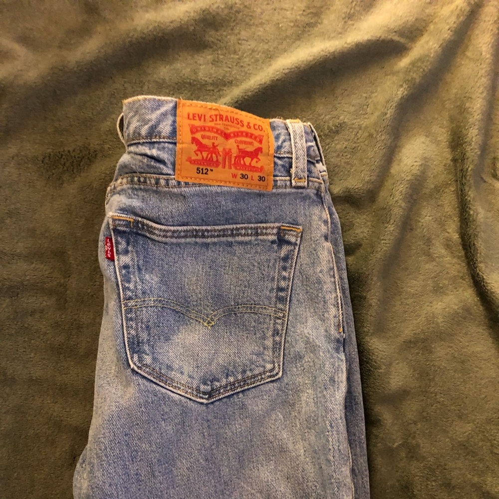 Levi mens 512 jeans, 30x30